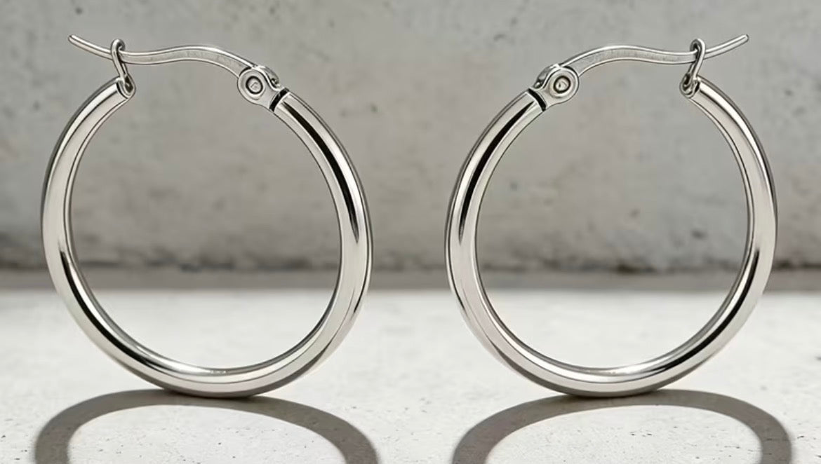 Hoops earrings 20mm