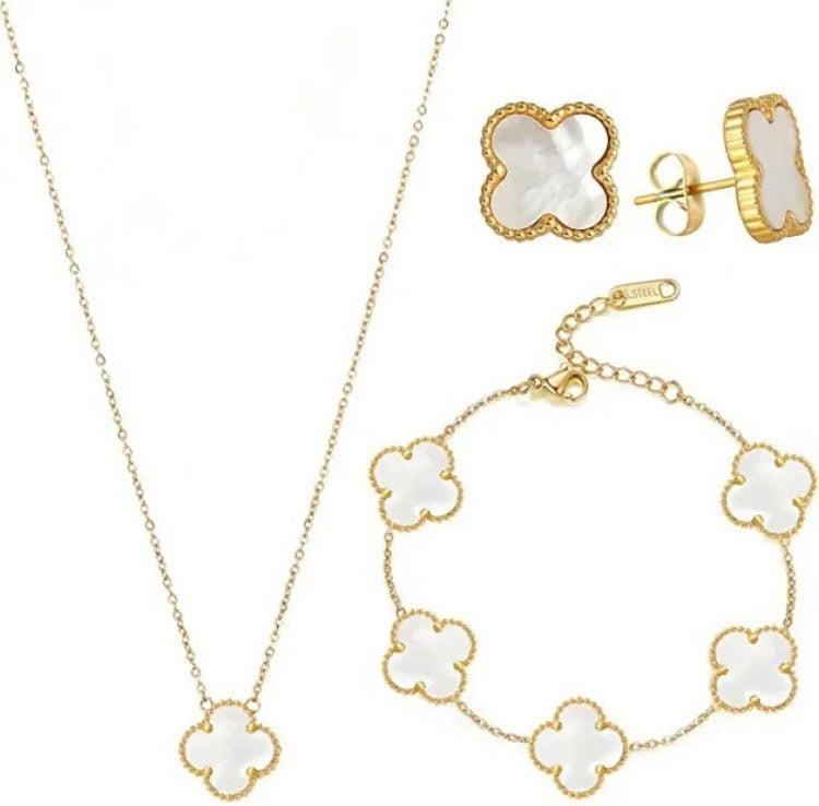 Clover set (white)