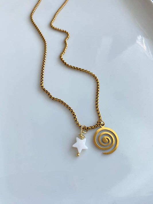 Soñadora necklace (gold)