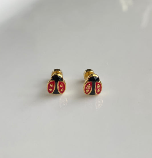 Ladybug earrings