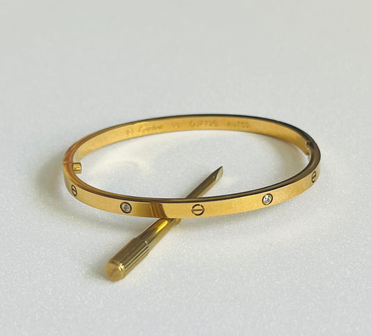C’artier bracelet (banda fina)