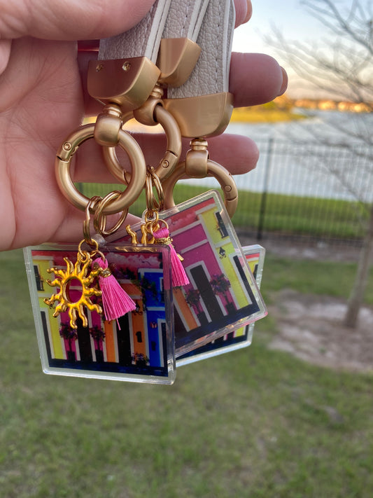 Mi viejo San Juan keychain