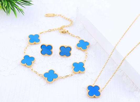 Clover set (blue)